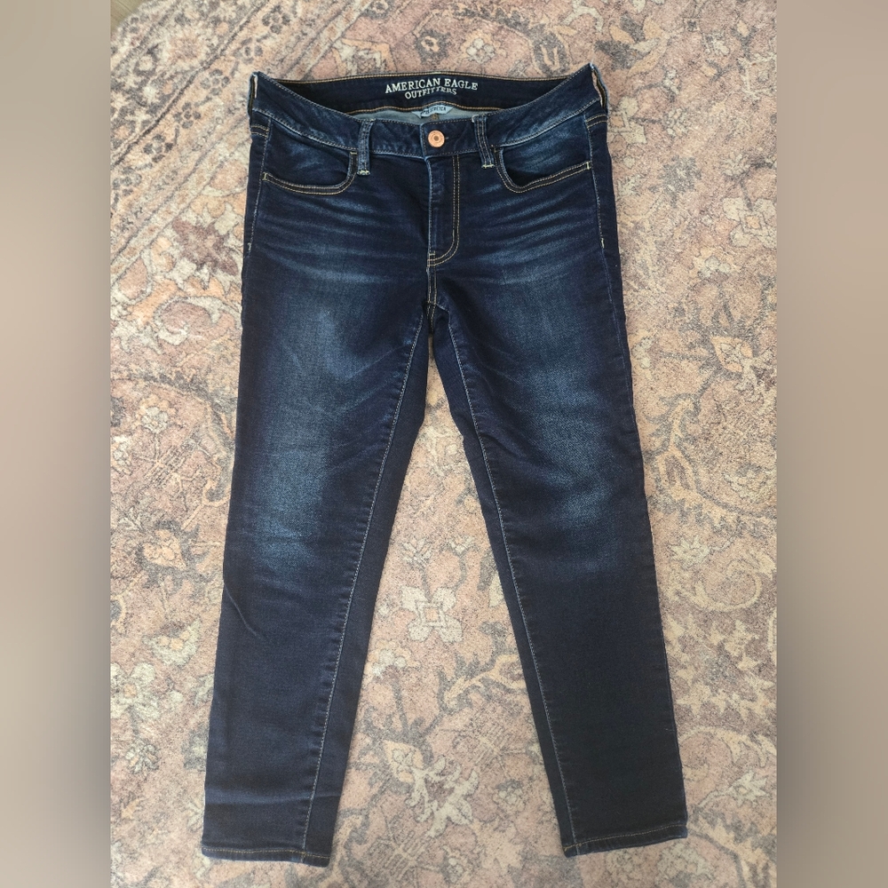 American Eagle Outfitters Super Stretch Jegging Crop Size 8